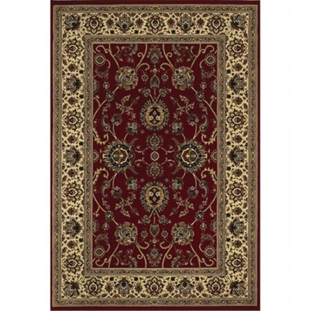 Sphinx By Oriental Weavers Area Rugs, Ariana 130/8 8' Round Round - Red/ Ivory-Polypropylene A130/8240240ST
